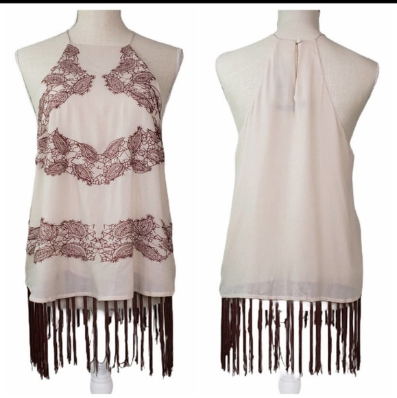 Unique Fringe top - Picture 2 of 7
